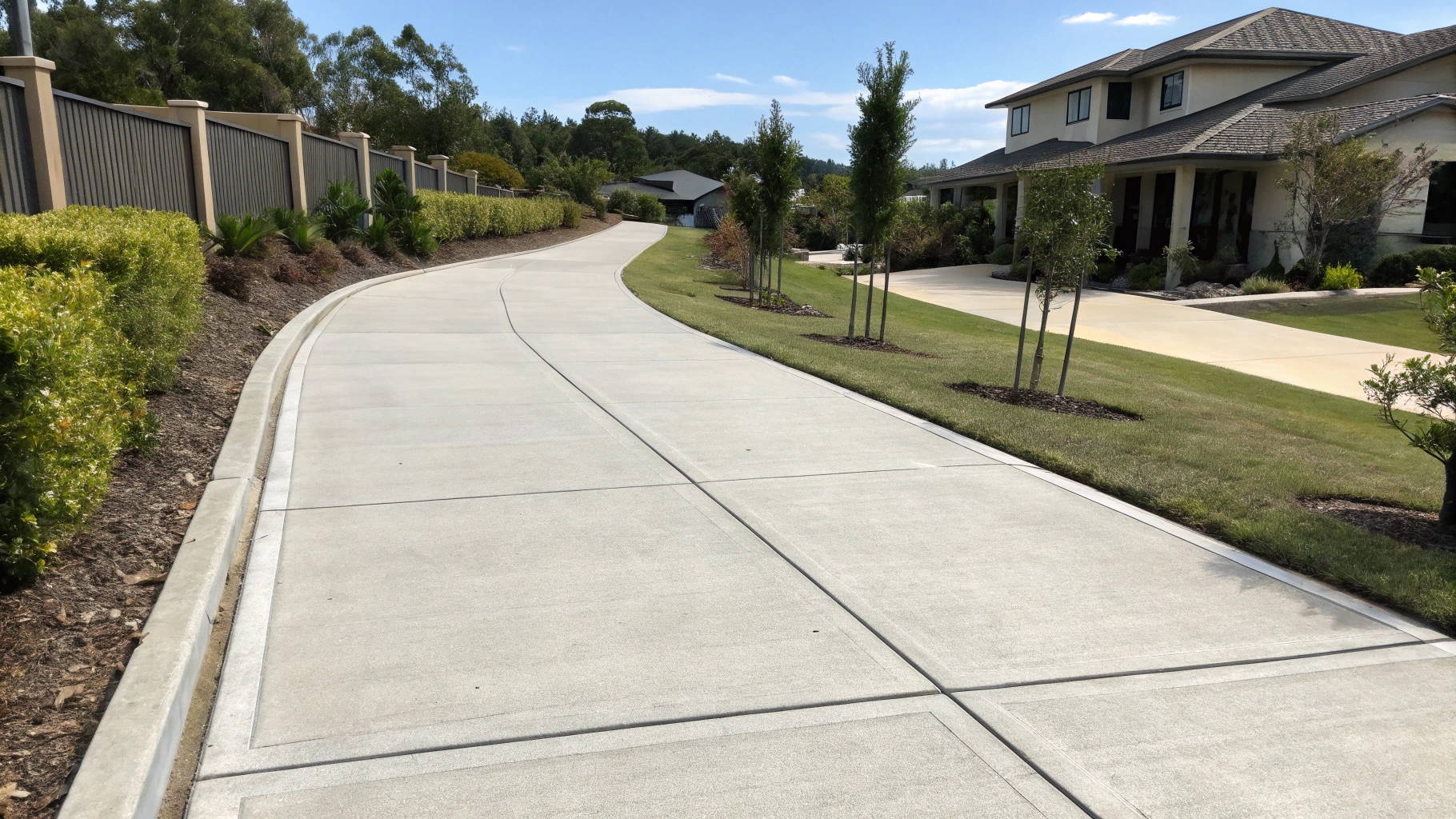 Quality concrete footpath construction for Aldershot residential property